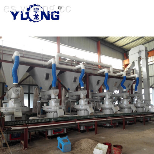 Máquina de fabricación de pellets de alfalfa YULONG XGJ560